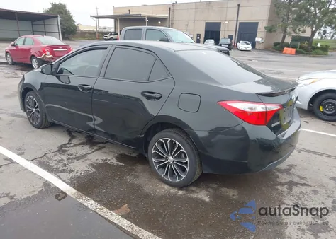2014 Toyota Corolla S Plus z USA, uszkodzony, nr VIN 2T1BURHE6EC220516